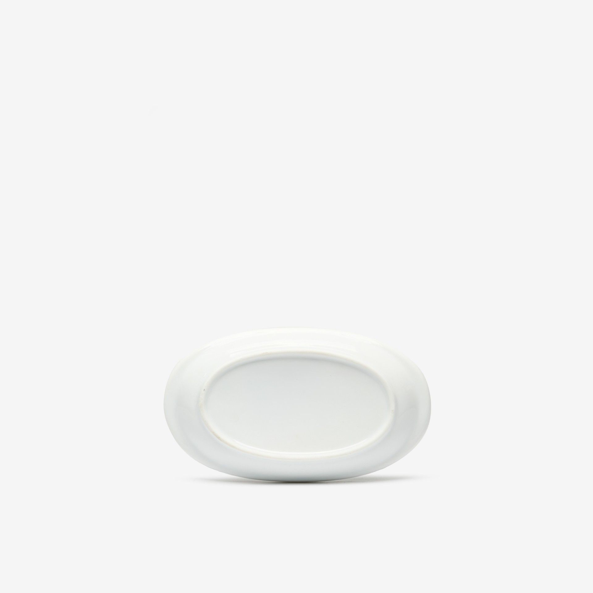 Travessa Porcelana Degustação Branco 14X8.5X1.5cm