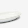 Travessa Porcelana Degusta��o Branco 14X8.5X1.5cm