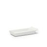 Travessa Porcelana Ming com Asa Branco Travessa Porcelana Ming com Asa Branco