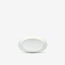 Travessa Porcelana Degusta��o Branco 14X8.5X1.5cm