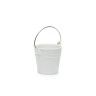 Balde com Asa Porcelana Degustacion Branco 43cl 11X10cm Balde com Asa Porcelana Degustacion Branco 43cl 11X10cm