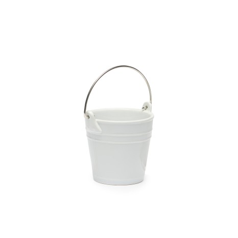 Balde com Asa Porcelana Degustacion Branco 43cl 11X10cm - Image product