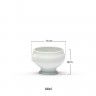Taça Porcelana Leão Branco 44cl 11X9X9cm Taça Porcelana Leão Branco 44cl 11X9X9cm