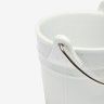 Balde com Asa Porcelana Degustacion Branco 43cl 11X10cm Balde com Asa Porcelana Degustacion Branco 43cl 11X10cm