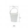 Balde com Asa Porcelana Degustacion Branco 43cl 11X10cm Balde com Asa Porcelana Degustacion Branco 43cl 11X10cm