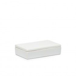 Caixa Porcelana Turismo Branco 14X8X3.5cm
