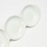 Bandeja Porcelana Degustacion 3 Divisões Branco 29X9X2.5cm Bandeja Porcelana Degustacion 3 Divisões Branco 29X9X2.5cm