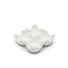 Bandeja Narino 4 Divis�es Branco 10X10X3.5cm