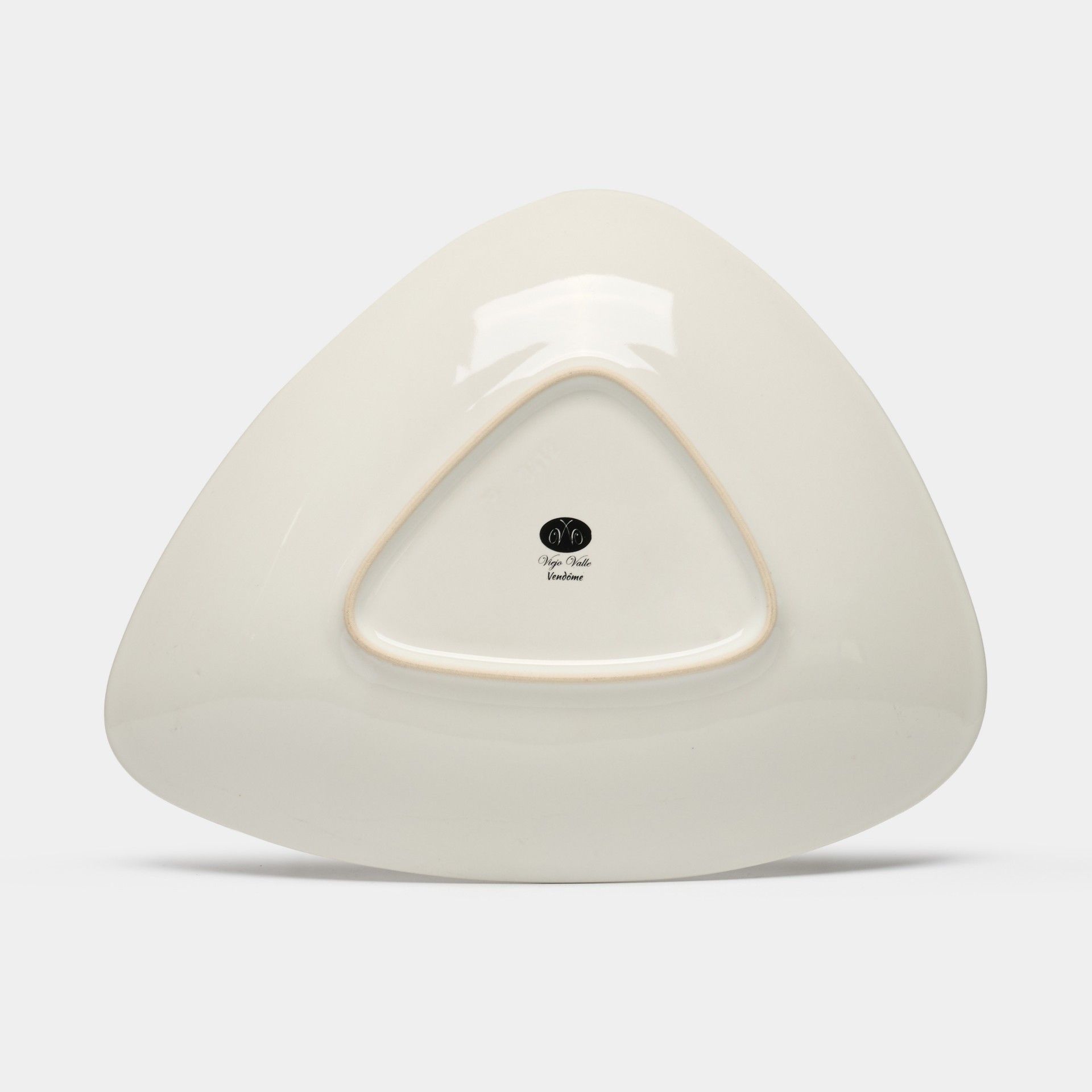 Prato Porcelana Vendome Bege