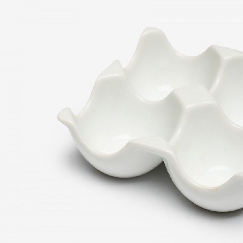 Bandeja Narino 4 Divis�es Branco 10X10X3.5cm