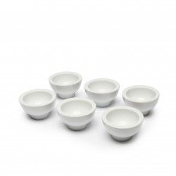 Ta�a Porcelana com P� Degustacion Branco