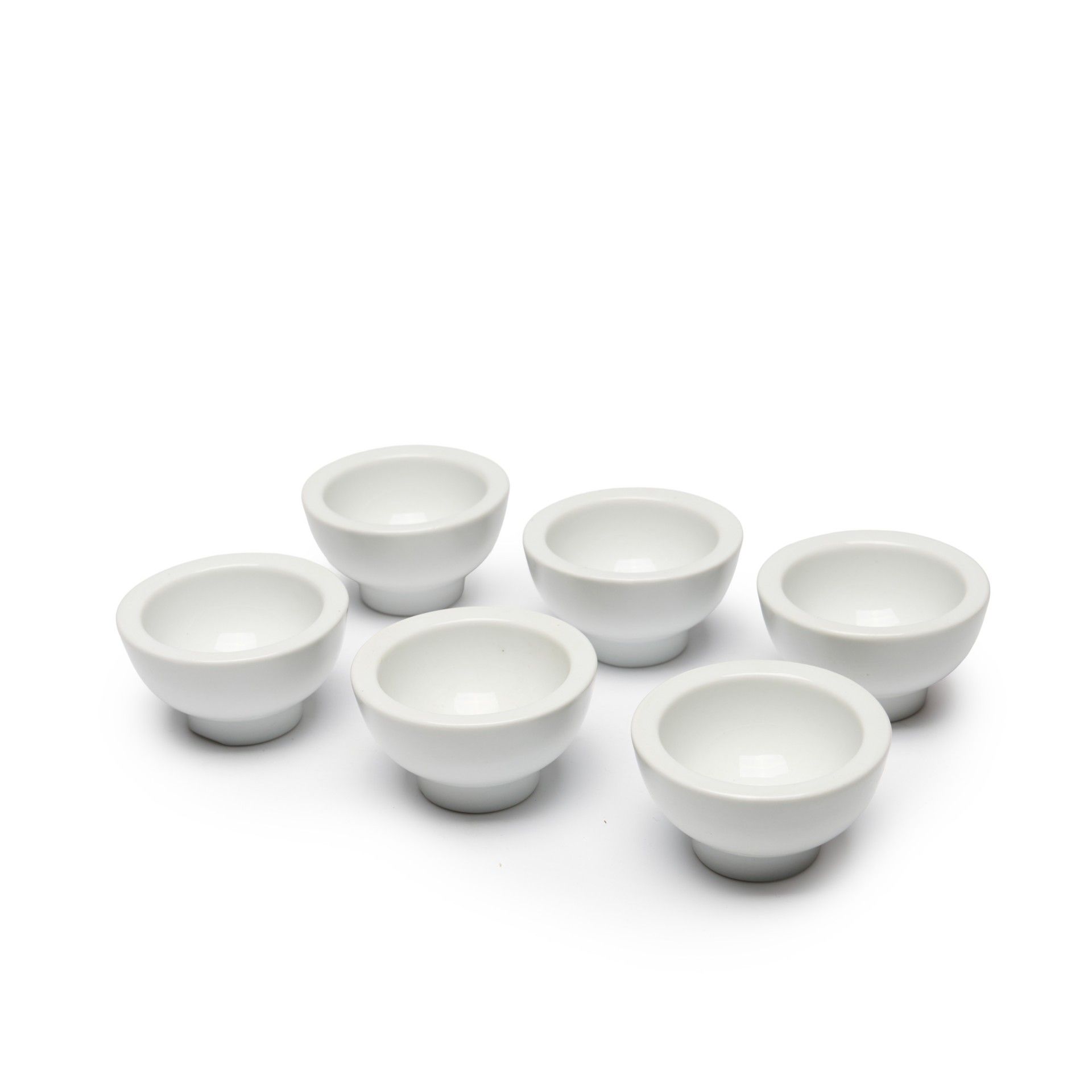 Taça Porcelana com Pé Degustacion Branco