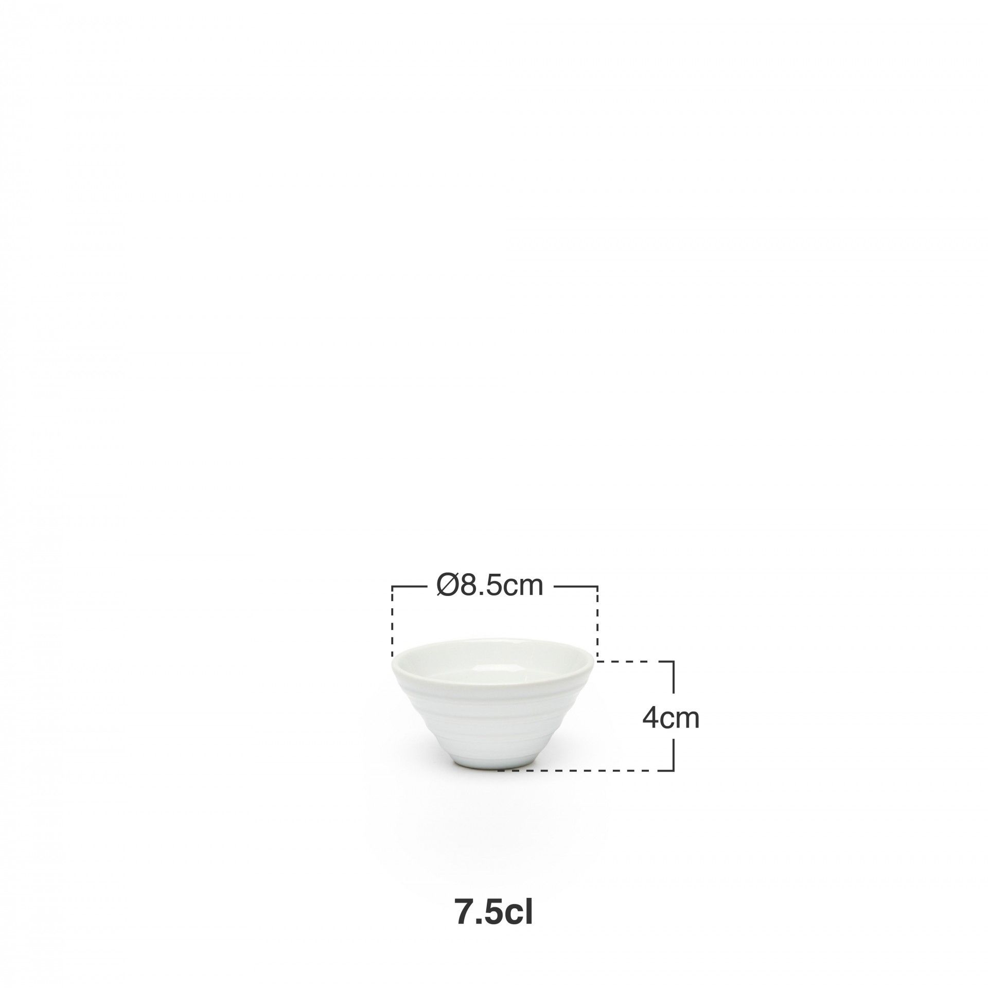 Saladeira Porcelana Rayas Branco