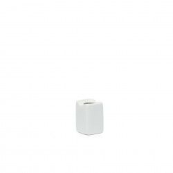 Paliteiro Porcelana Simple Branco 3.5X3.5X5.5cm