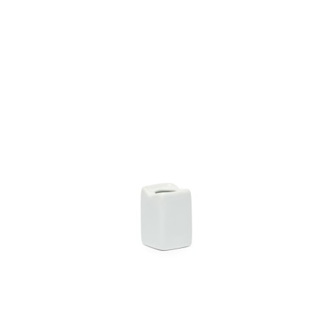 Paliteiro Porcelana Simple Branco 3.5X3.5X5.5cm - Image product