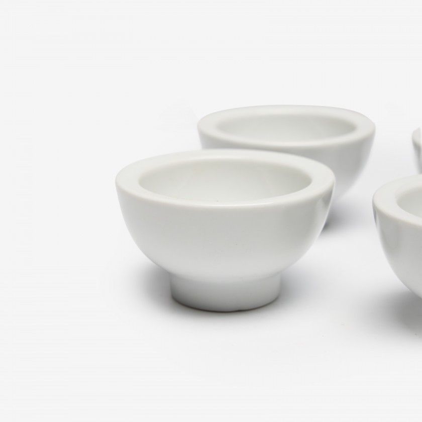 Taça Porcelana com Pé Degustacion Branco Taça Porcelana com Pé Degustacion Branco