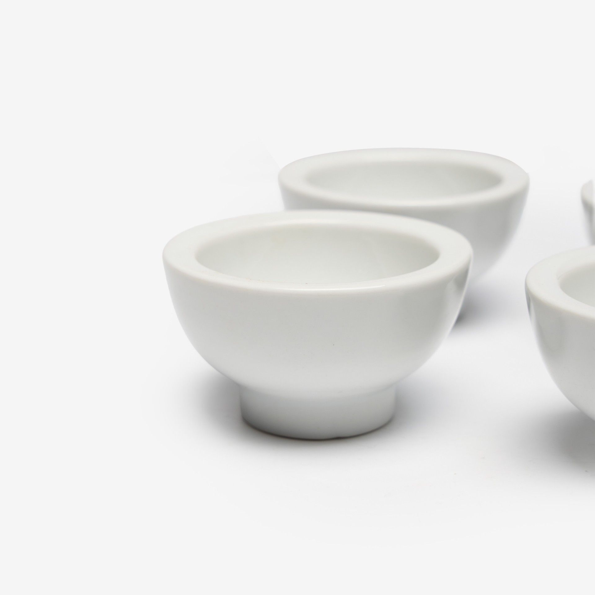Taça Porcelana com Pé Degustacion Branco