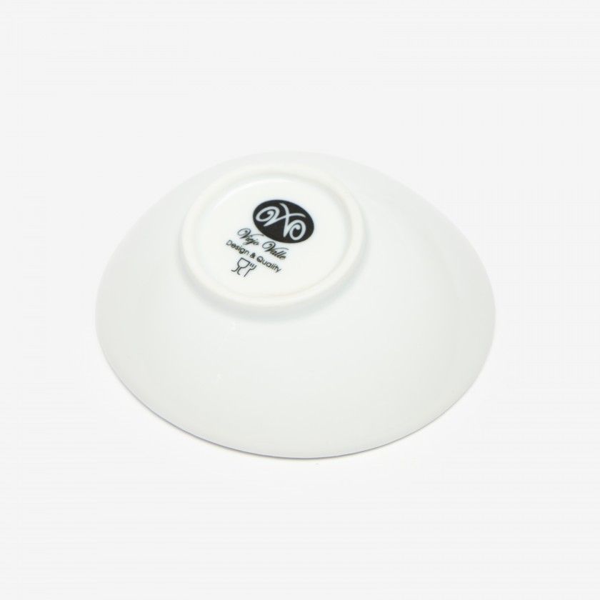 Taça Porcelana Trattoria Branco 9.5X4.5cm Taça Porcelana Trattoria Branco 9.5X4.5cm