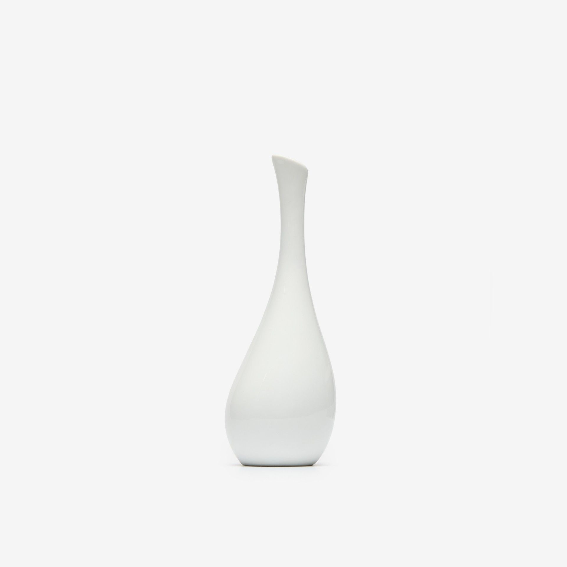 Jarra Porcelana Branco 20cm