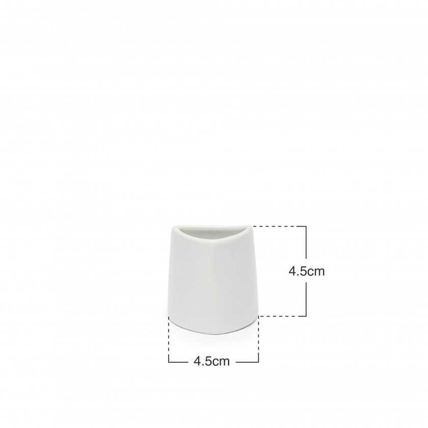 Paliteiro Porcelana Branco 4.5cm Paliteiro Porcelana Branco 4.5cm