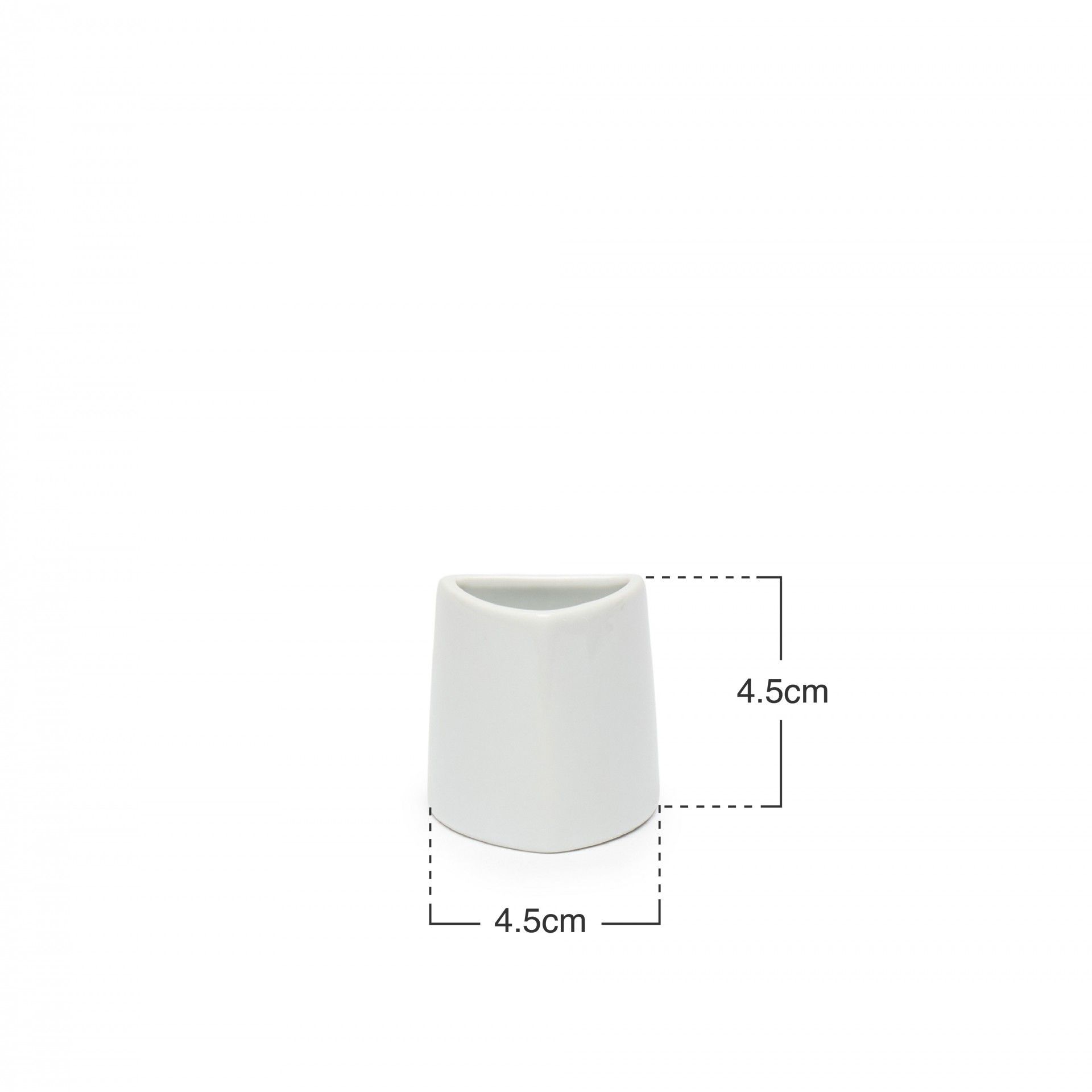 Paliteiro Porcelana Branco 4.5cm