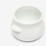 Pote Porcelana Branco 37cl 13.3X11X7.8cm Pote Porcelana Branco 37cl 13.3X11X7.8cm