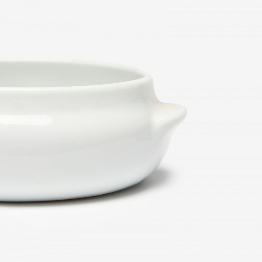 Caçarola com Asas Branco 16X13.5X5cm Caçarola com Asas Branco 16X13.5X5cm