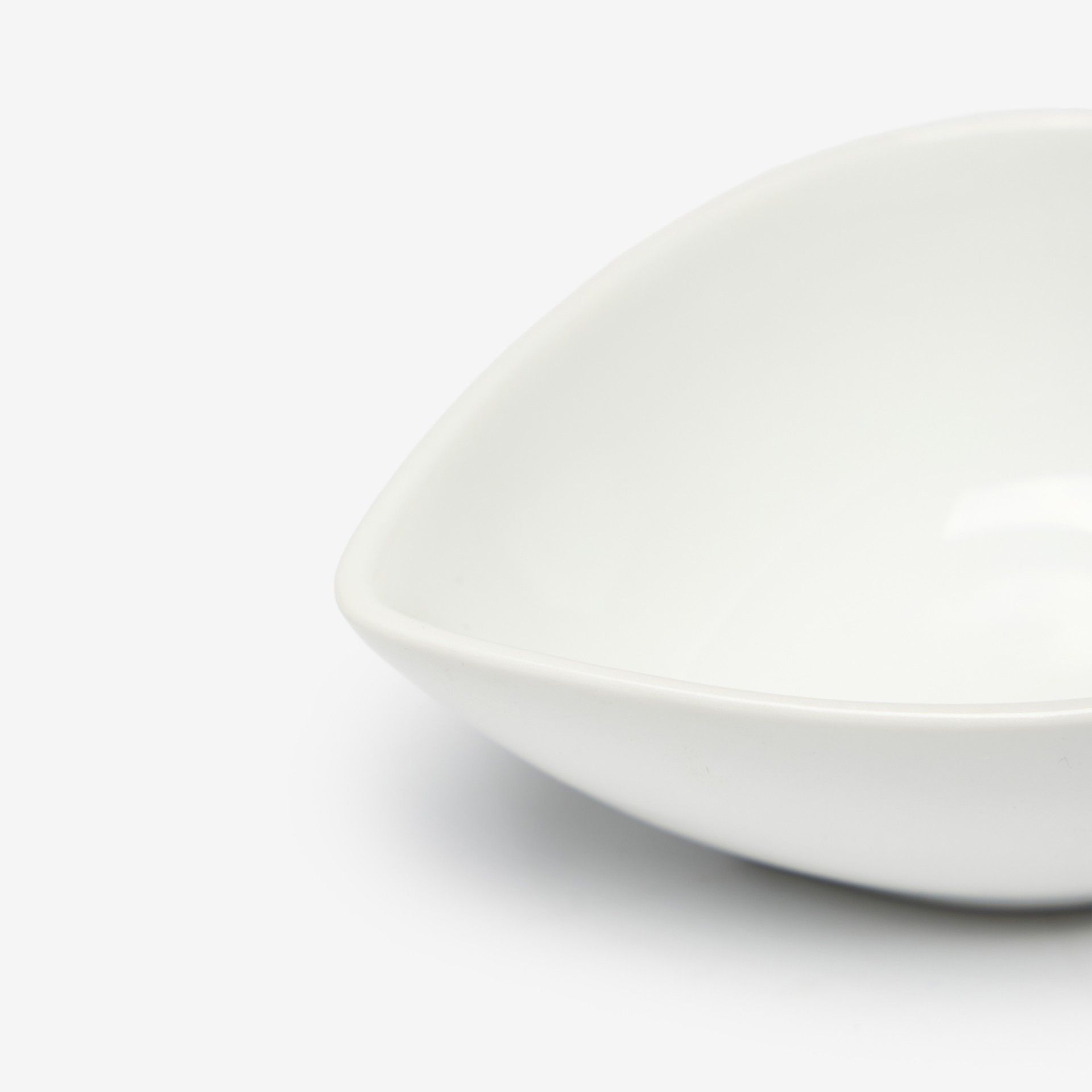 Taça Molho Porcelana Degustacion Branco 9cl 10X7.5X4cm