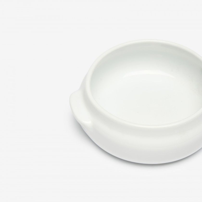 Caçarola com Asas Branco 16X13.5X5cm Caçarola com Asas Branco 16X13.5X5cm