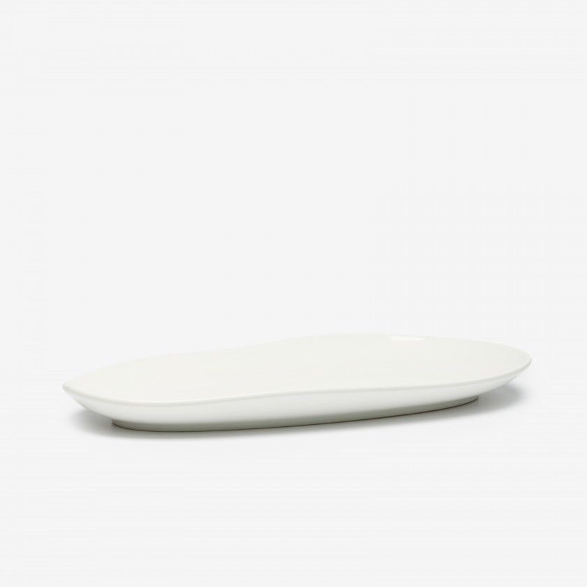 Travessa Porcelana Oval 33X16.6X2.8CM Travessa Porcelana Oval 33X16.6X2.8CM