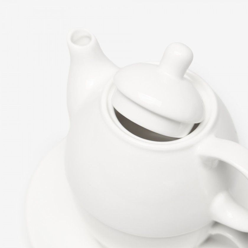 Bule com Ch�vena e Pires 34+24CL