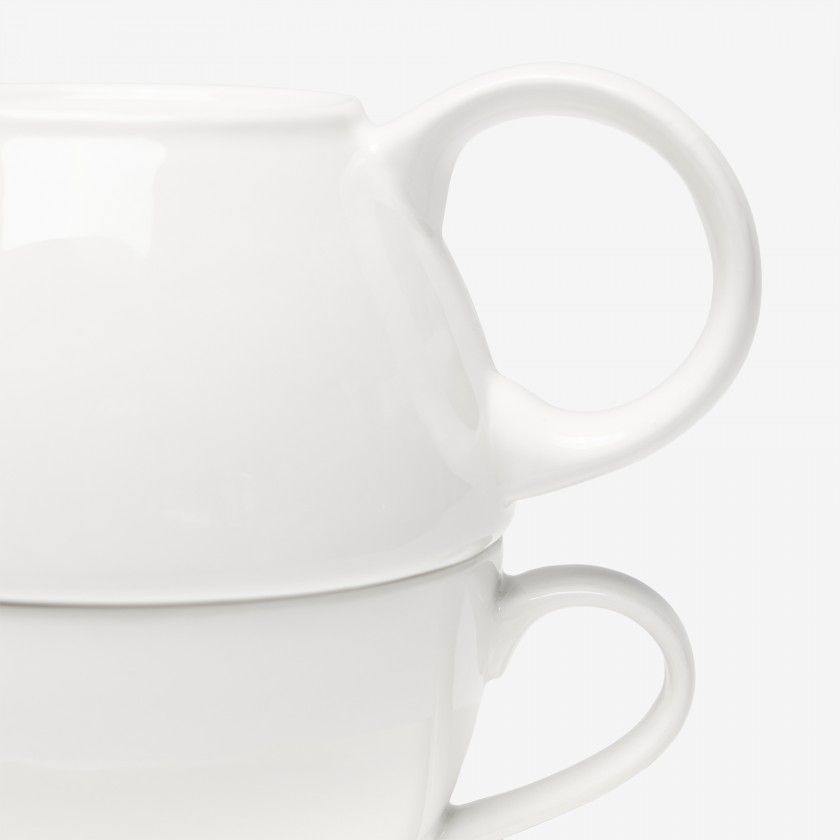 Bule com Ch�vena e Pires 34+24CL