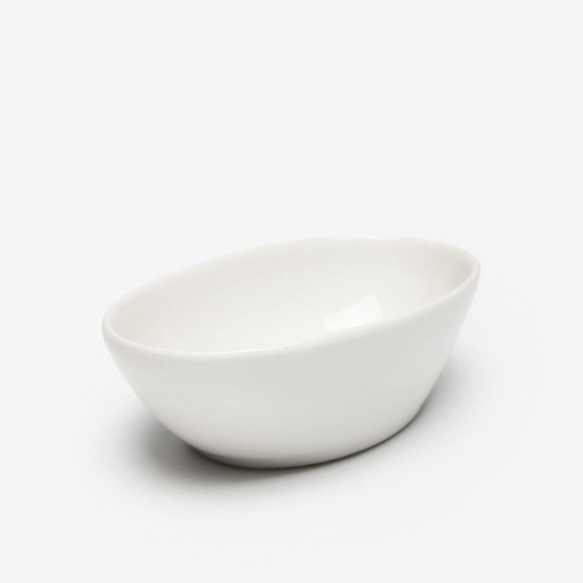 Taça Snack Branca 14.1X8.5X4.4CM Taça Snack Branca 14.1X8.5X4.4CM