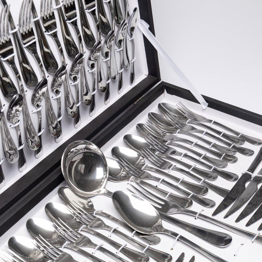 Faqueiro Inox Luanda 75 Pe�as