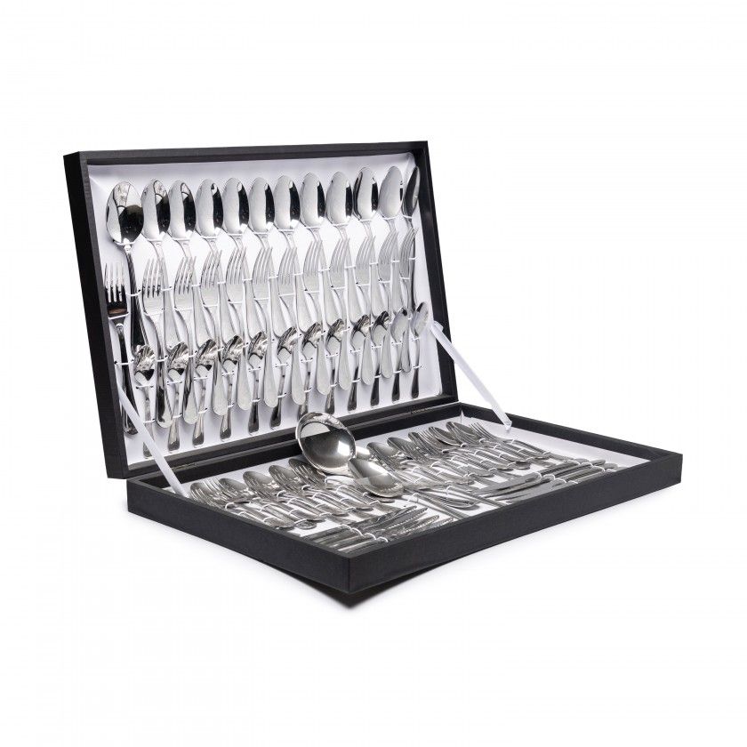 Faqueiro Inox Luanda 75 Pe�as