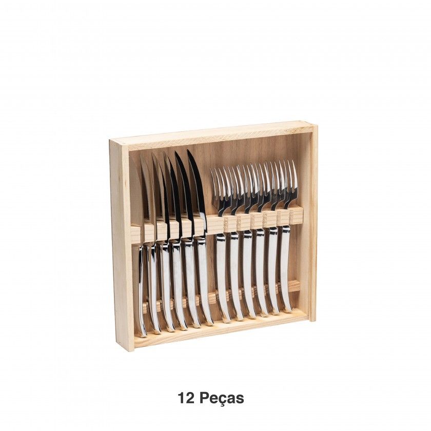Faqueiro Inox Texas 4mm 12 Peças Faqueiro Inox Texas 4mm 12 Peças