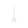 Escovilhão Piaçaba Wc Roma Branco 11.5X35cm Escovilhão Piaçaba Wc Roma Branco 11.5X35cm