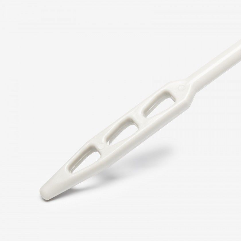 Escovilhão Piaçaba Wc Roma Branco 11.5X35cm Escovilhão Piaçaba Wc Roma Branco 11.5X35cm