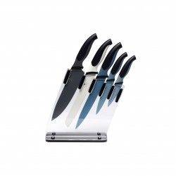Conjunto 5 Facas Cozinha Com Suporte