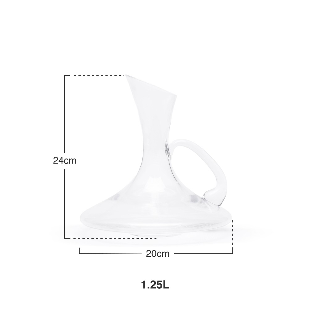 Decanter Vidro Bodega com Asa 1250ml