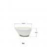 Taça Molho Porcelana Degustacion Branco 9cl 10X7.5X4cm Taça Molho Porcelana Degustacion Branco 9cl 10X7.5X4cm
