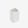 Paliteiro Porcelana Ming Branco 3X3X6cm Paliteiro Porcelana Ming Branco 3X3X6cm