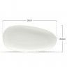 Travessa Porcelana Oval 33X16.6X2.8CM Travessa Porcelana Oval 33X16.6X2.8CM