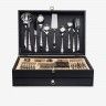 Faqueiro Marte Inox com Estojo 130 Pe�as
