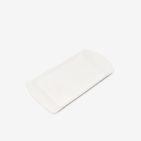 Bandeja Porcelana Aps Gn1/1 Branca 53X32X2cm - Image product
