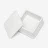 Caixa Porcelana Turismo Branco 6.5X6.5X4cm Caixa Porcelana Turismo Branco 6.5X6.5X4cm
