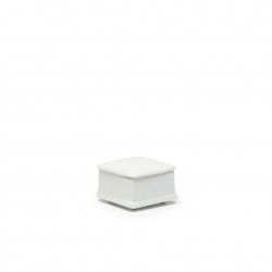 Caixa Porcelana Turismo Branco 6.5X6.5X4cm Caixa Porcelana Turismo Branco 6.5X6.5X4cm