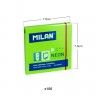 Bloco Notas Aderentes Milan Verde Fluor 100Folhas 76X76mm Bloco Notas Aderentes Milan Verde Fluor 100Folhas 76X76mm