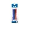 Caneta Milan Azul / Vermelho / Preto Pack 4 Caneta Milan Azul / Vermelho / Preto Pack 4