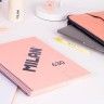 Caderno Espiral Capa Dura A4 Pautado Rosa 80Folhas Caderno Espiral Capa Dura A4 Pautado Rosa 80Folhas